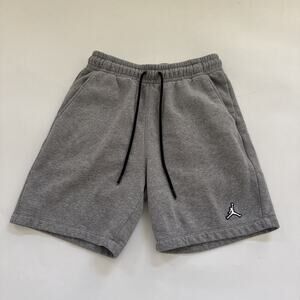 VTG Jordan Sweat Shorts Mens Embroidered Jumpman Logo Training Gym Small READ